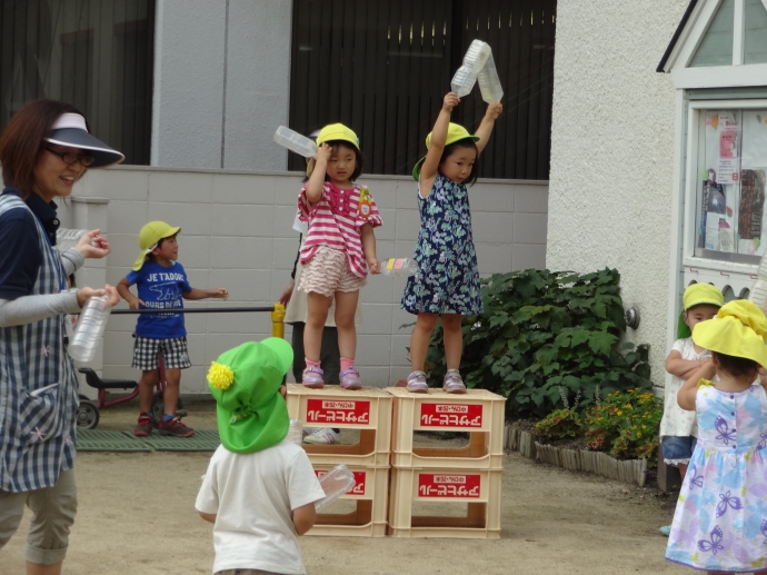 みんな、その調子!はい♪はい♪