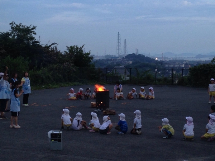 お泊まり保育一日目が終わりました！