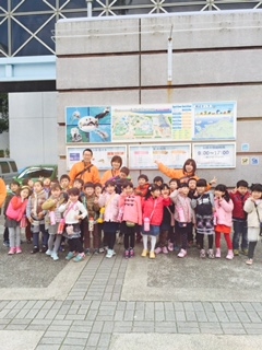 須磨水族館に着きました！