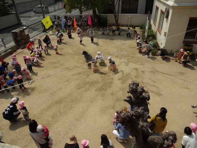 年少さん「おうちの人とあそぼうの会」