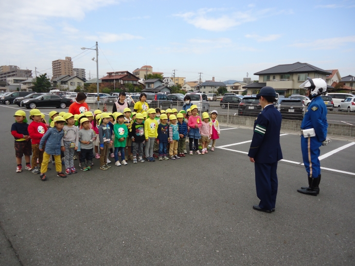 年中さん警察署に行ってきました