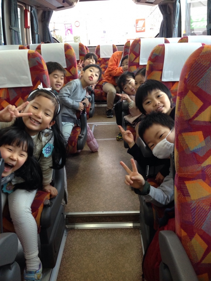 ひかりぐみさん、卒園旅行に出発!!