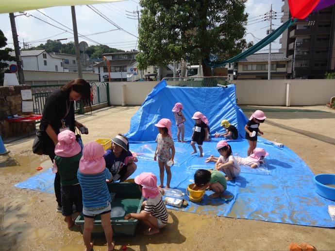 年少さんフリー参観がありました