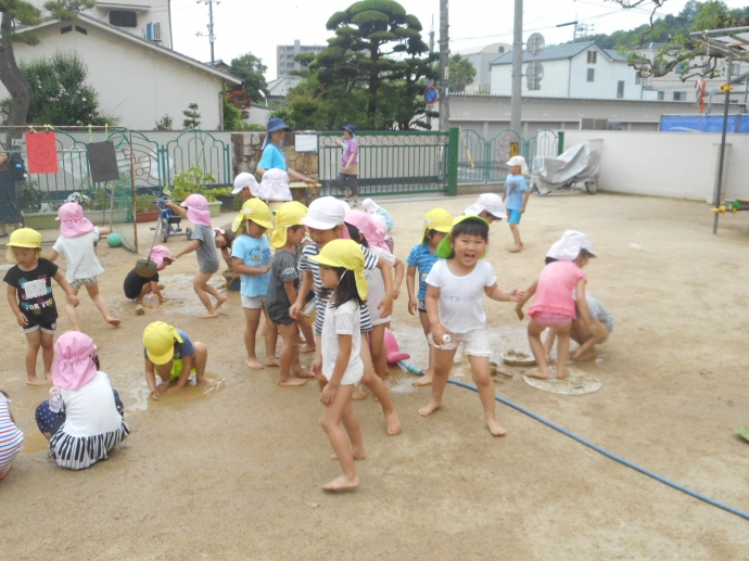 今日の幼稚園